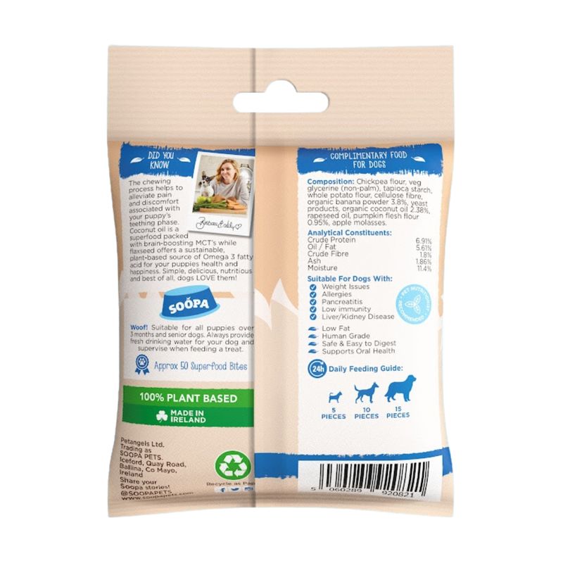 Banana &amp; Pumpkin Healthy Training Bites for Puppies