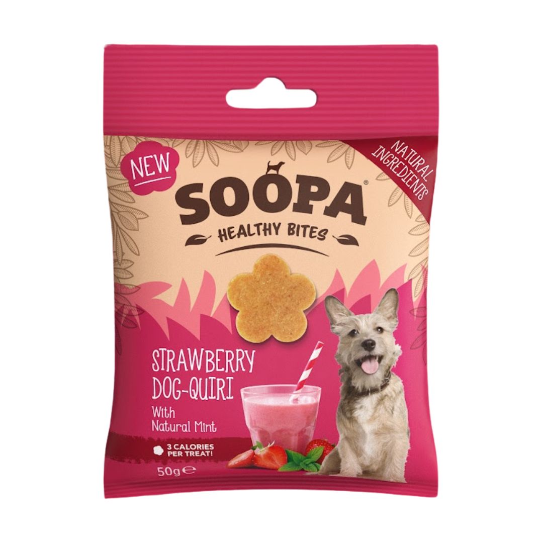 Strawberry Dog-Quiri Healthy Bites