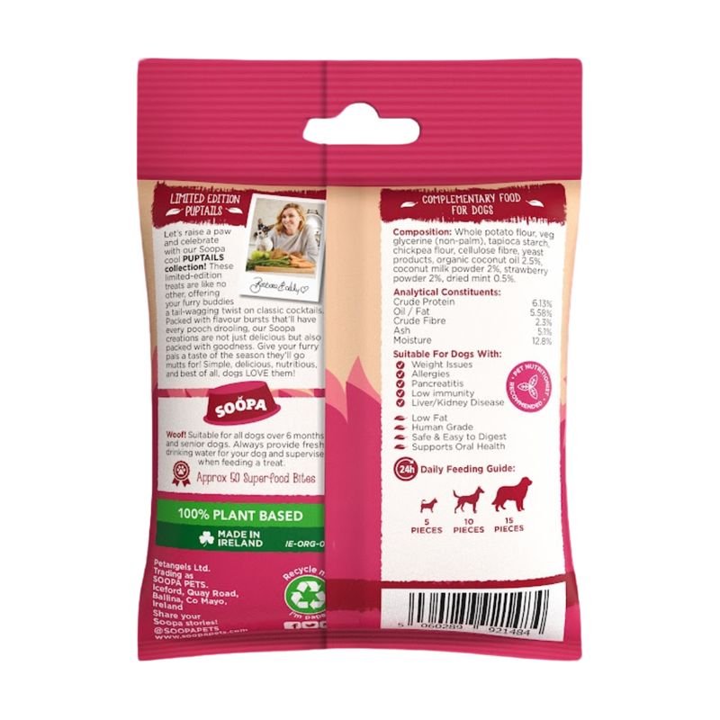 Strawberry Dog-Quiri Healthy Bites