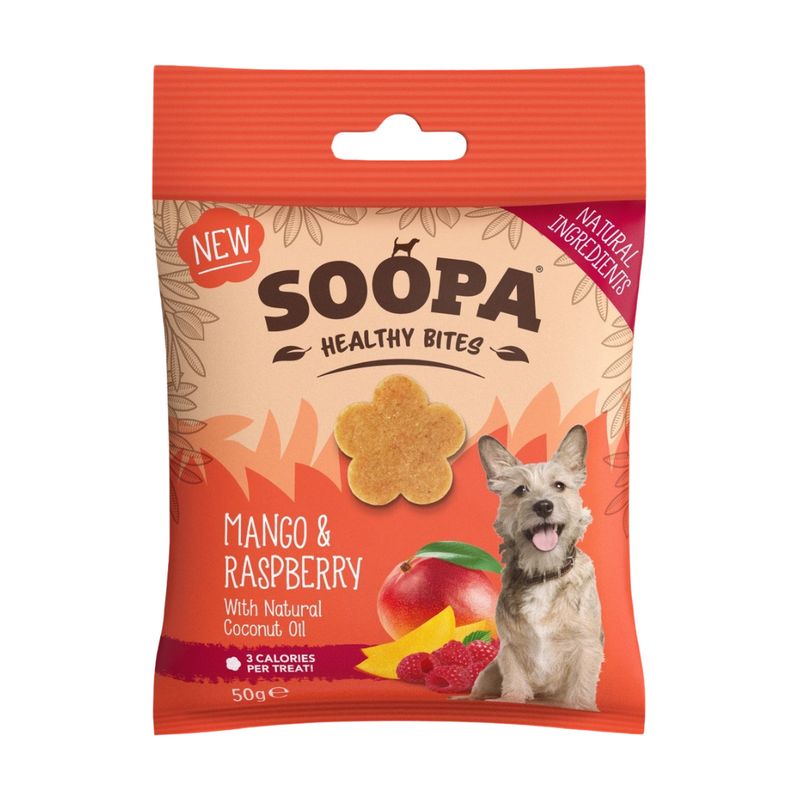 Mango &amp; Raspberry Healthy Bites