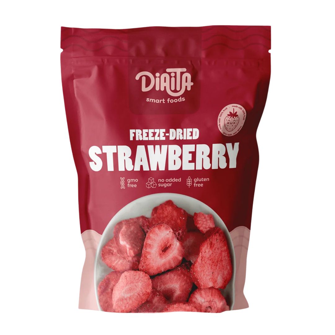 Diaita gevriesdroogde aardbei