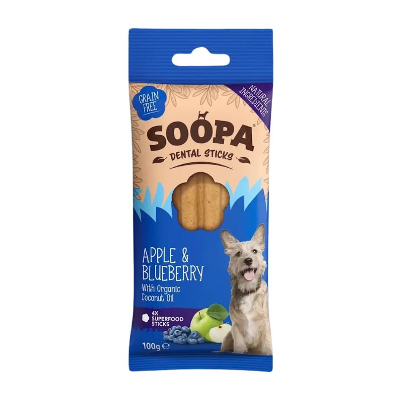 Apple &amp; Blueberry Dental Sticks