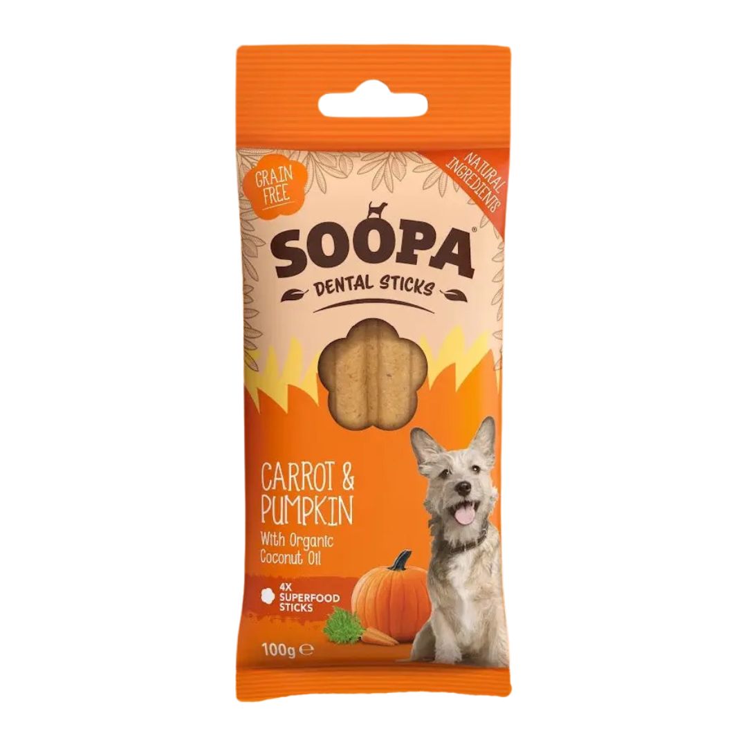 Carrot &amp; Pumpkin Dental Sticks