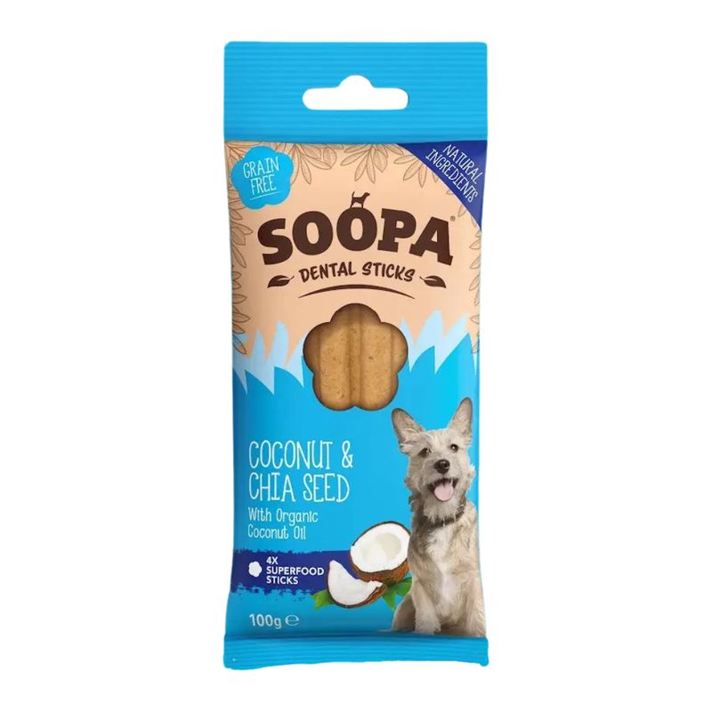 Coconut &amp; Chia Seed Dental Sticks