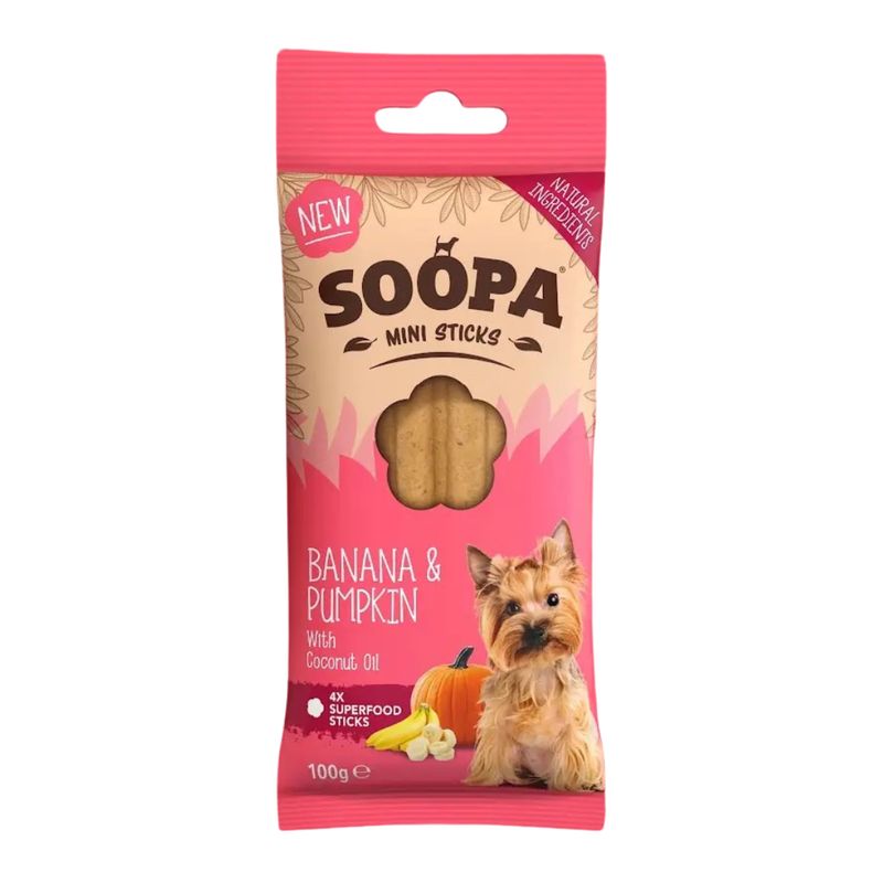 Banana &amp; Pumpkin Dental Mini Sticks