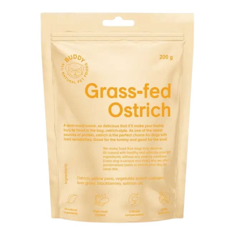 Buddy Grass-fed Ostrich