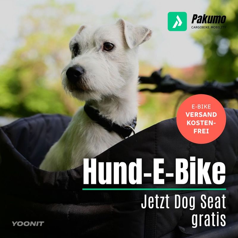 YOONIT E-Bike für Hunde | Dog-Setup Fahrrad