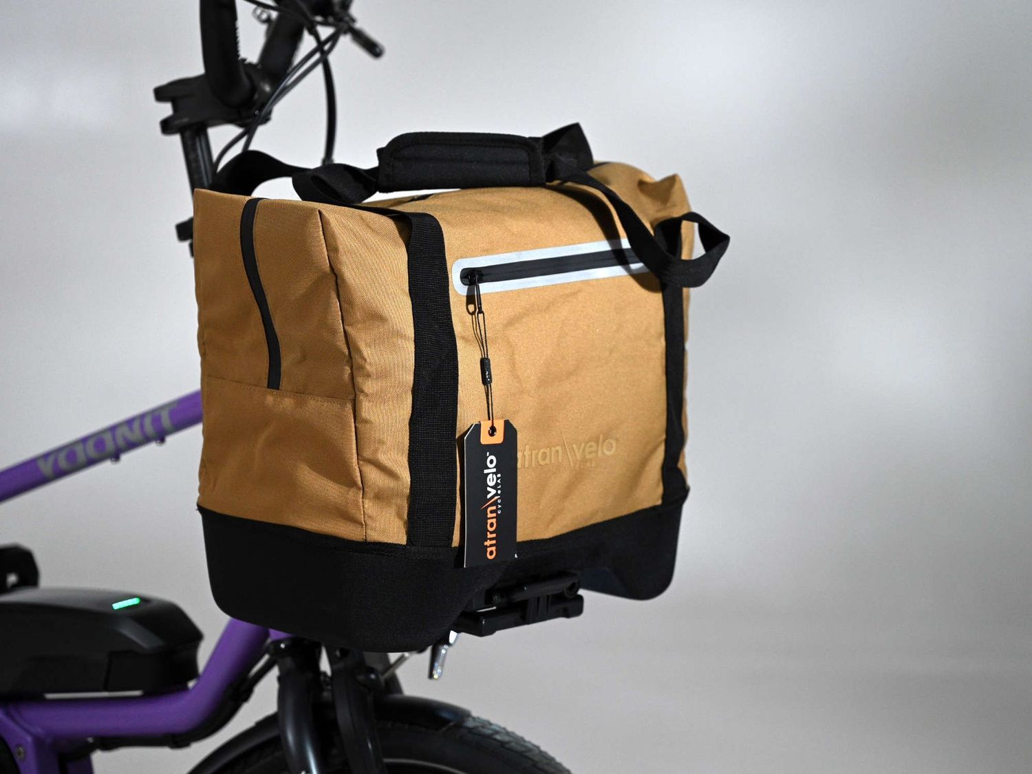 Fahrradtasche BEAT Bag in Braun auch für E-Bike & Lastenrad Pakumo Cargobike in Paderborn sowie Online-Shop