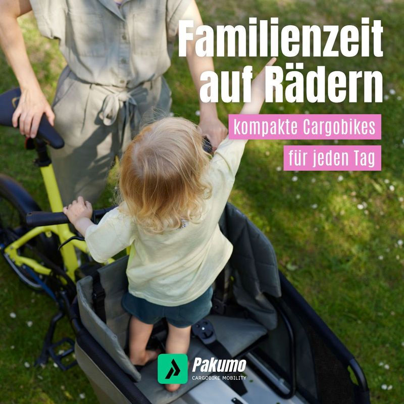 YOONIT Mini Family Up E-Bike: mit Kind unterwegs!
