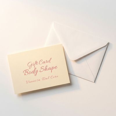 Gift Card Body Shape Gift Card Body Shape - Vanessa Dal Cero
