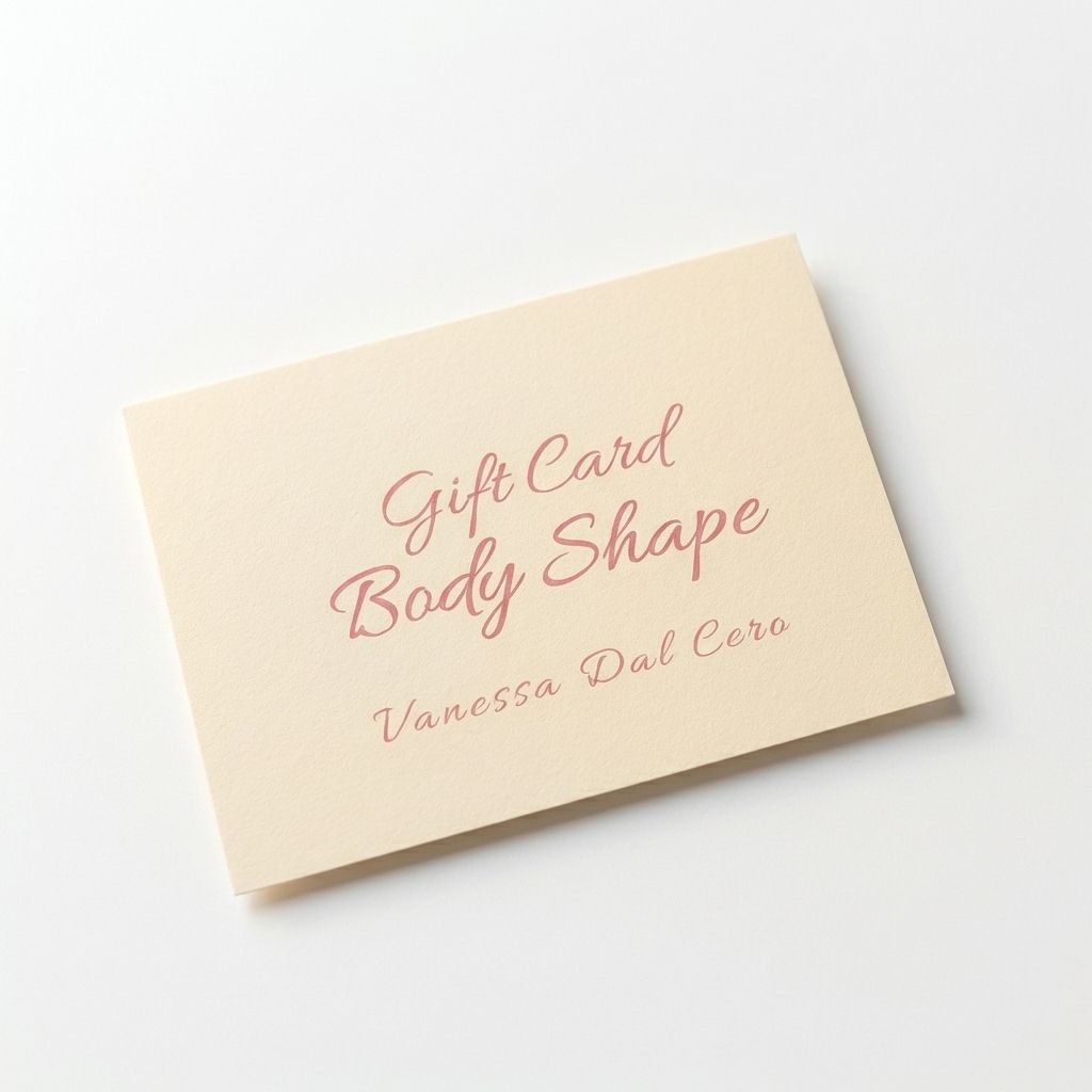 Gift Card Body Shape