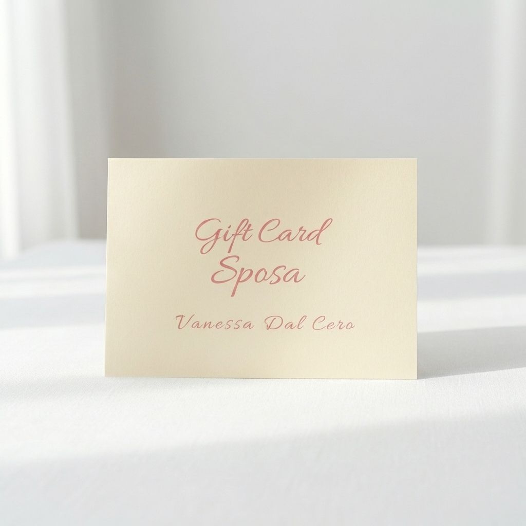 Gift Card Sposa