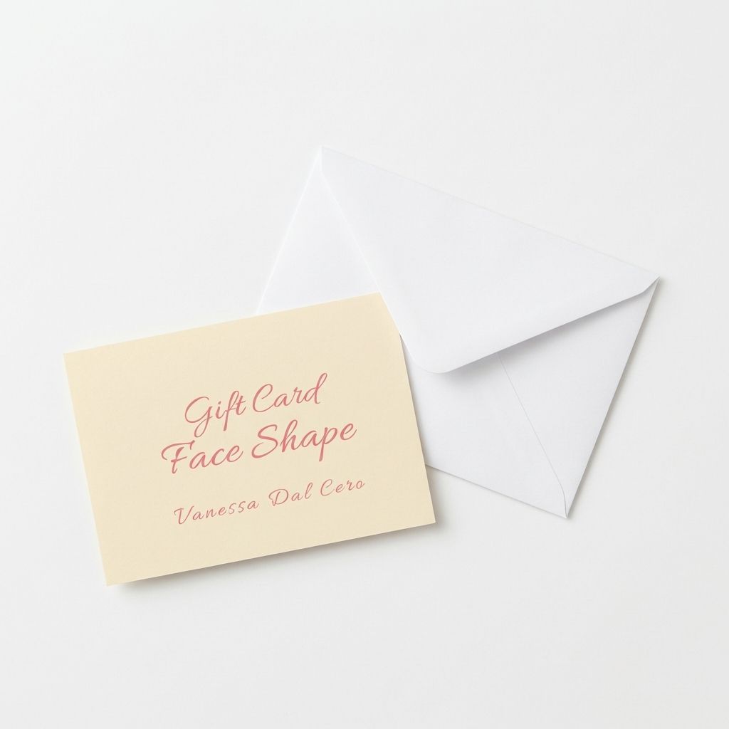 Gift Card Face Shape - Vanessa Dal Cero