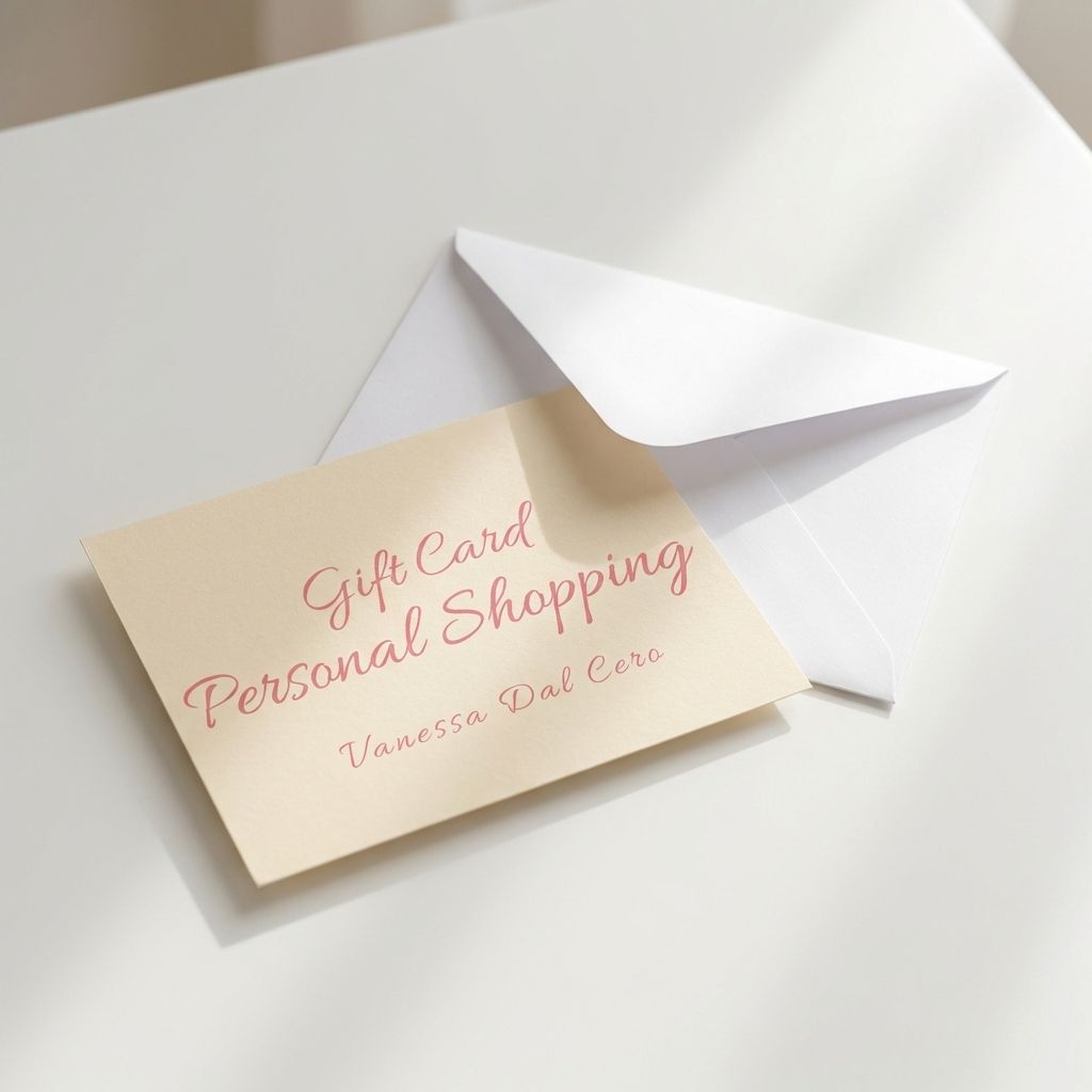 Gift Card Personal Shopping - Vanessa Dal Cero