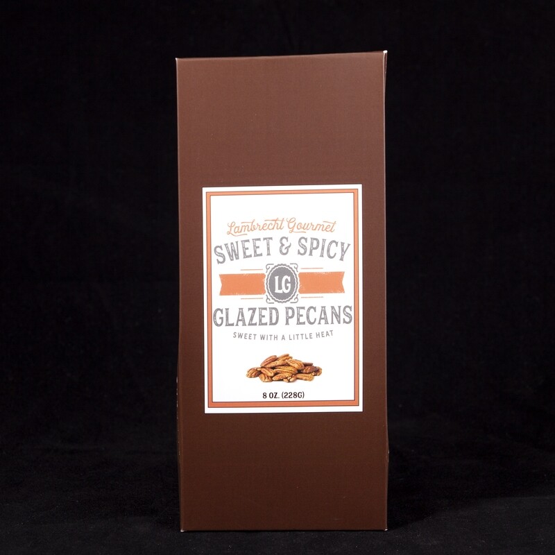 Sweet and Spicy Glazed Pecans