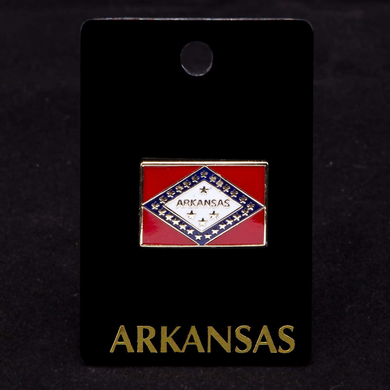Arkansas Flag Lapel Pin Small