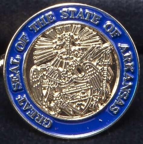 Blue State Seal Lapel Pin