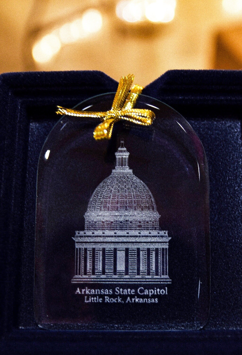 Glass State Capitol Ornament