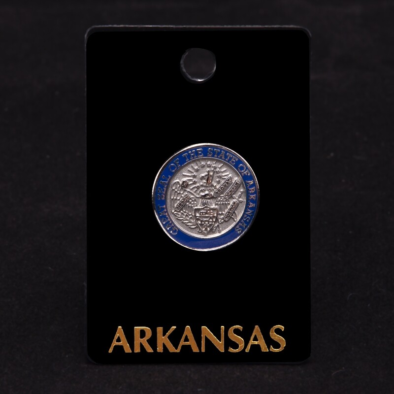 Silver State Seal Lapel Pin