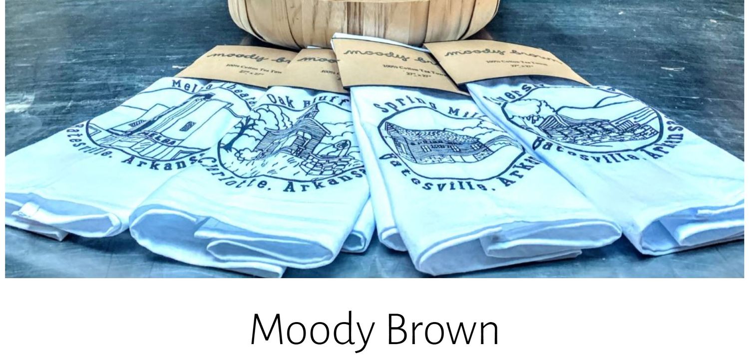 Moody Brown Tea Towels