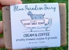 JSW Farm Soaps Cream and Coffee
