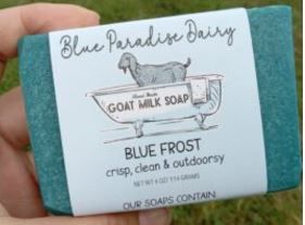 JSW Farm Soaps Blue Frost