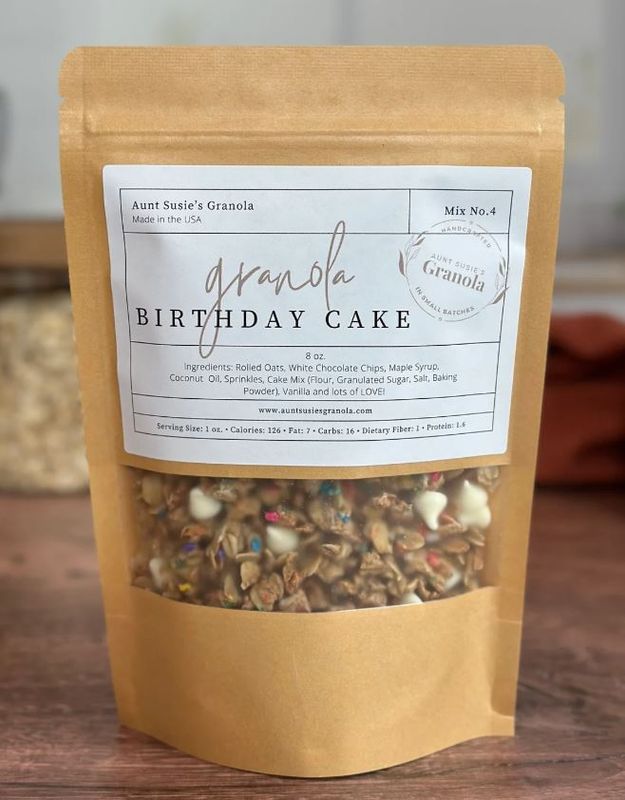 Aunt Susie&#39;s Granola Birthday Cake