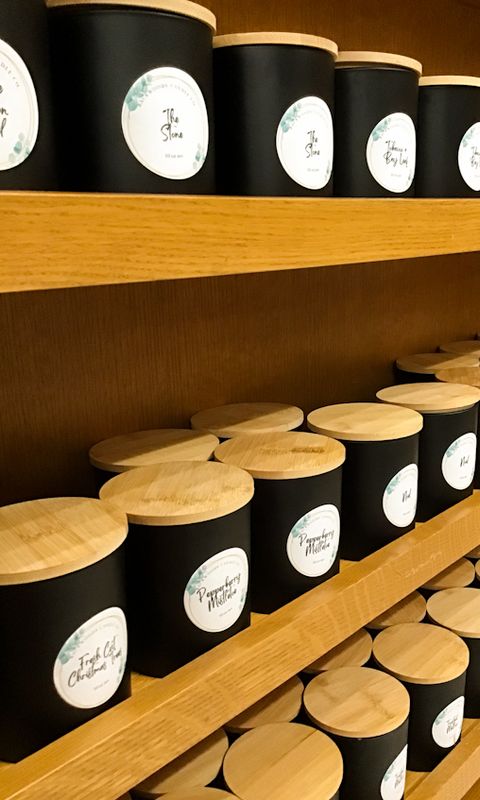 Backwoods Candle Co 10oz Candles with Lid