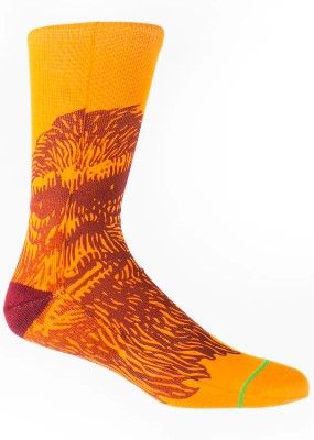 Arkansocks MugShot Orange Blaze/Red