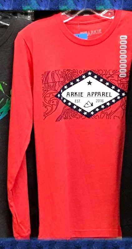 Arkie Apparel Topo Flag LS