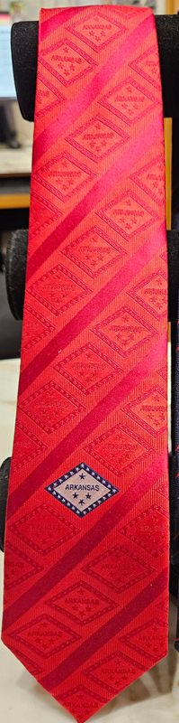 Red AR Flag Tie