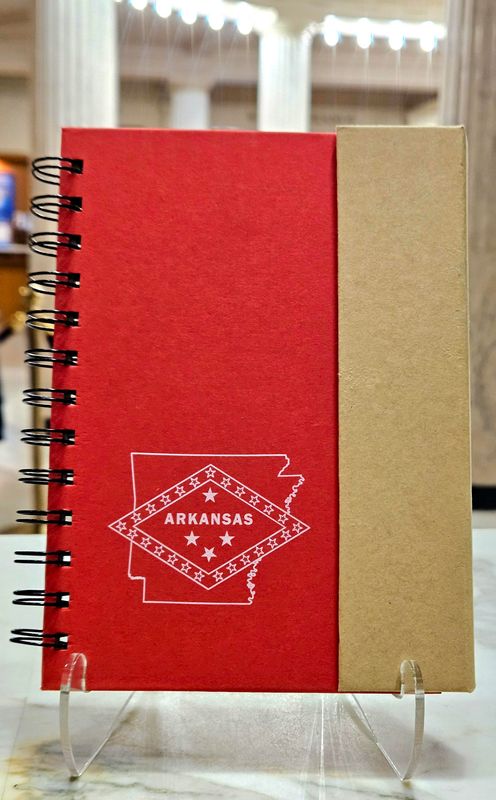 Magnetic Journal with Sticky Notes and Pen