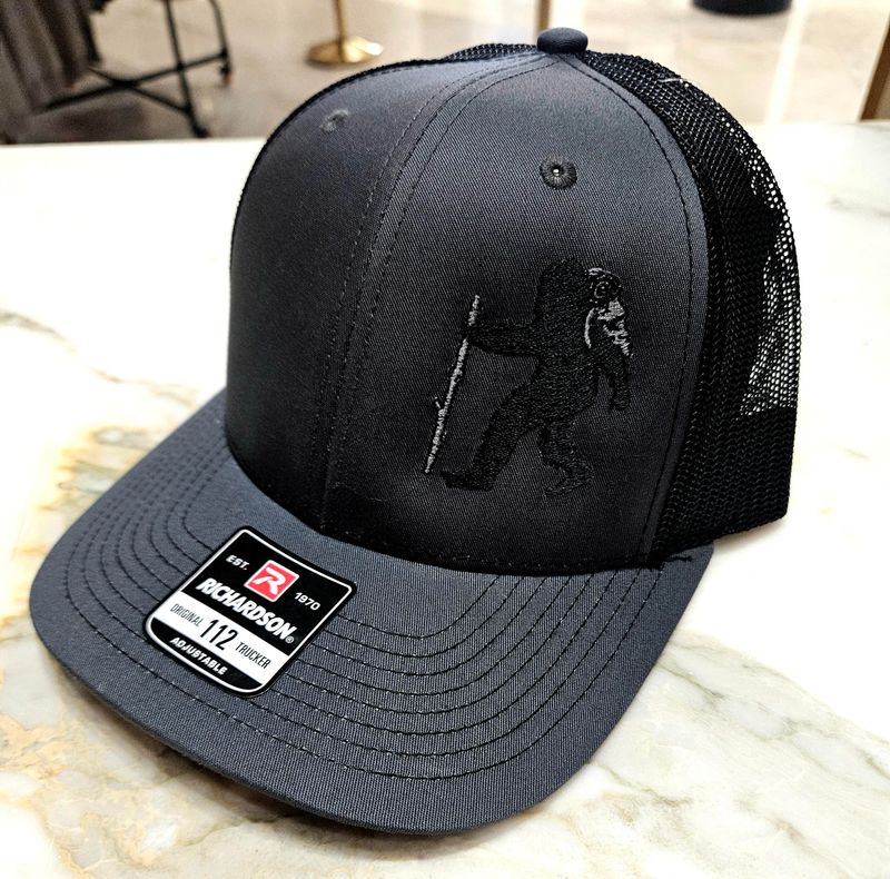 Arkie Apparel Hats Fouke Monster Charcoal/Black