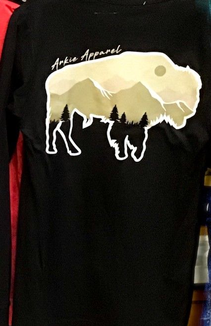 Arkie Apparel Rustic Buffalo LS