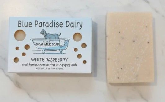 JSW Farm Soaps White Raspberry