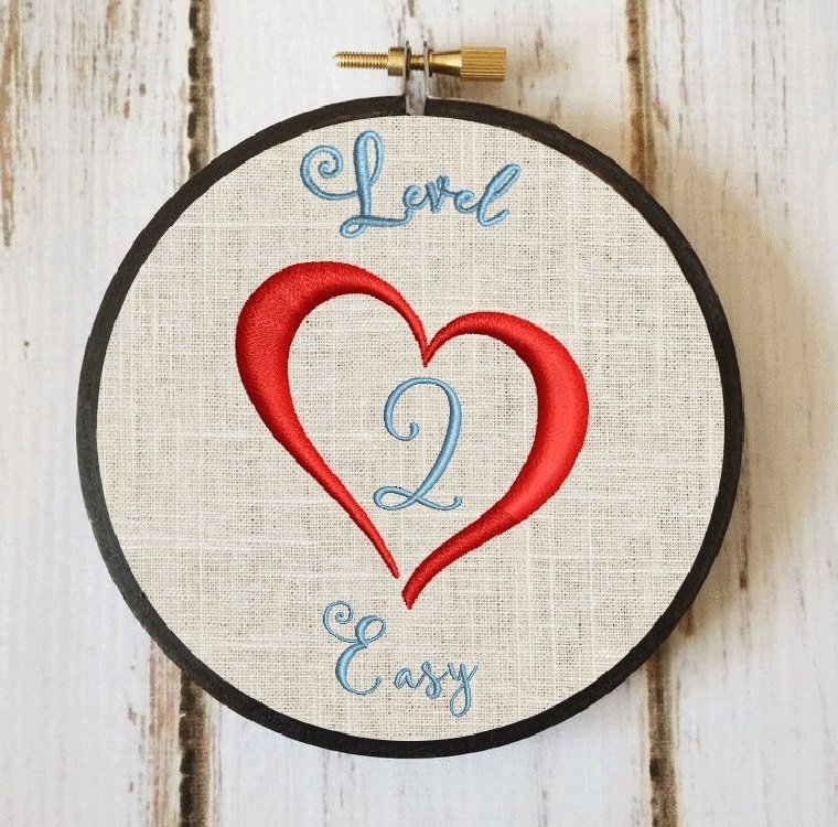 Custom Logo Embroidery Digitizing - Level 2 Easy (up to 5 colors)