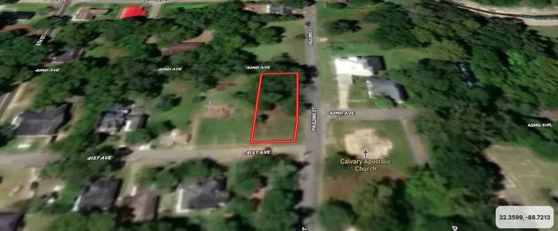 0.22ac Nice residential lot in Lauderdale County, MS. No HOA !!