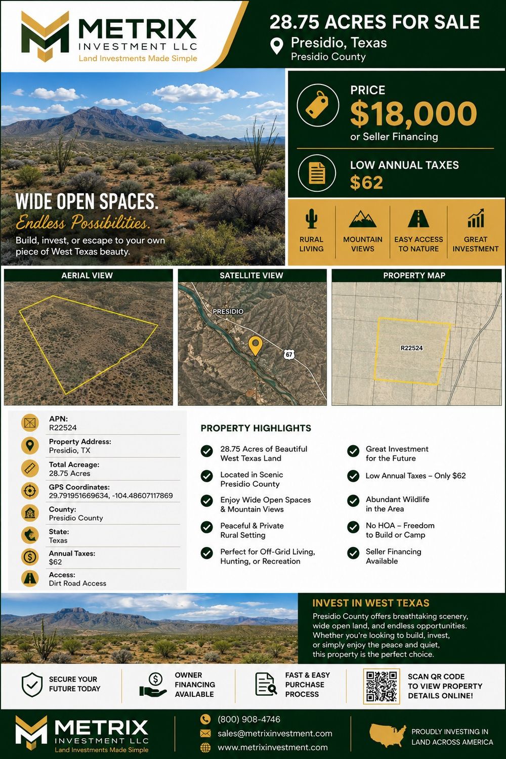 28.75AC Presidio TX Mobiles and modulars allowed