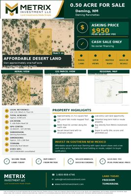 0.5 acre Luna County New Mexico