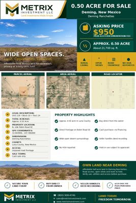 0.5 acre Luna County New Mexico