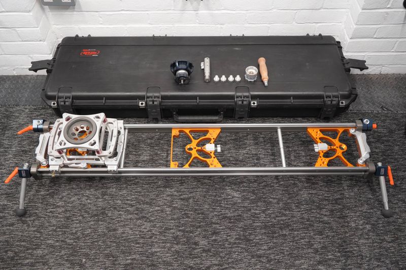 MYT Works Medium Slider 4ft - with Peli/SKB case and 1482 accessory bundle - No VAT
