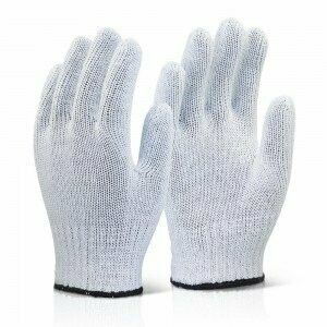 Cotton Safety Gloves White (12 pack)