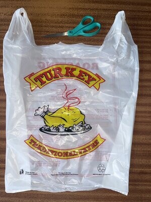 Turkey Design Strong XL Vest-Carrier Bags (per 100)