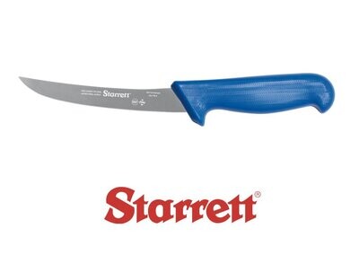 Starrett 6'' Curved Blue Boning Knife