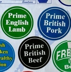 Prime Beef Label