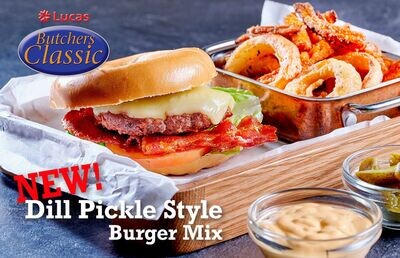 New Lucas BC Dill Pickle Burger Mix