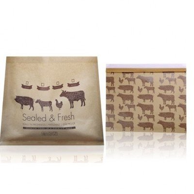 Kraft Paper Food Sealable Bags