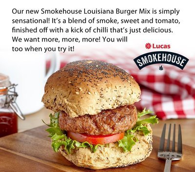 Smokehouse Louisiana Burger mix - Lucas