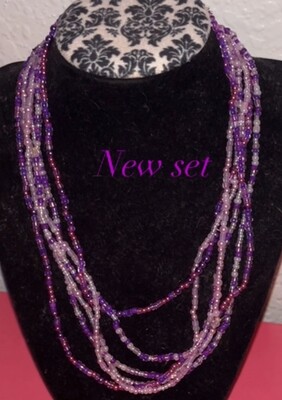 Purple Waist Beads