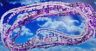 Purple Waist Beads